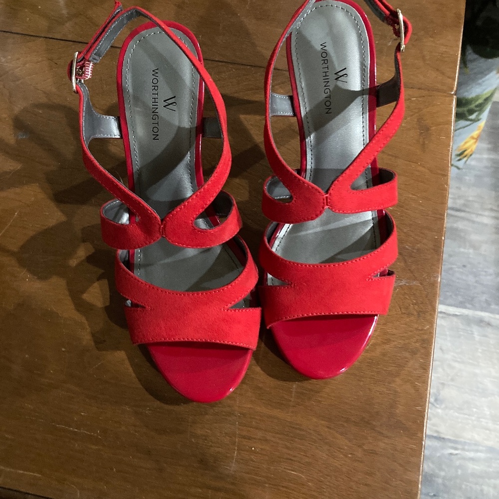 Red high heels